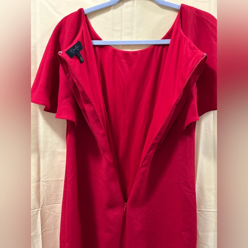 Jessica Simpson Vibrant Red Garment Christmas Hol… - image 5